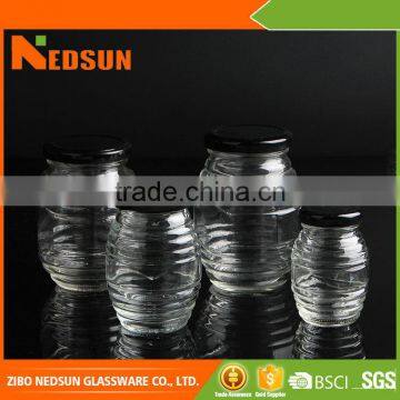 Manufacturer supply Exporting carton Wholesale glass containers for honey