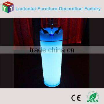 led light multicolor change table for bar/solon/club/restaurant/hotel