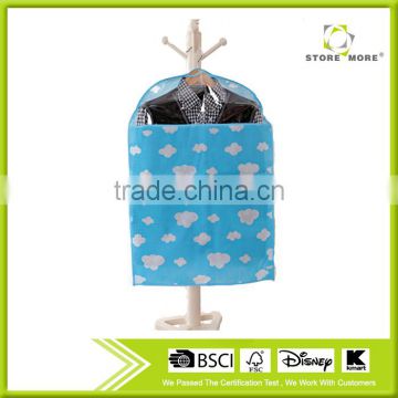 Store More Blue Clouds Fabric Storage Suit Garment Cover