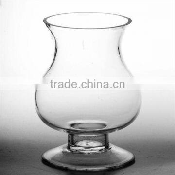 clear goblet,goblet glass vase