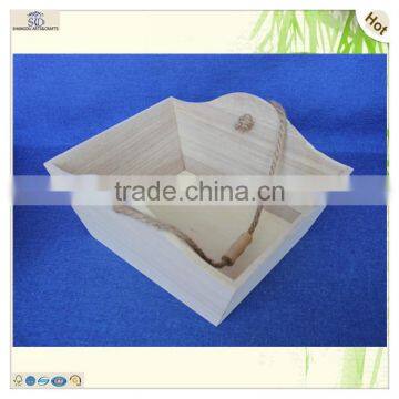Fruit Vegetable Use Light Fsc Furniture Wooden Hanging Basket photo-2