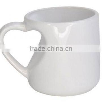 Grade A Sublimation ceramic white mugs microwave safe mug