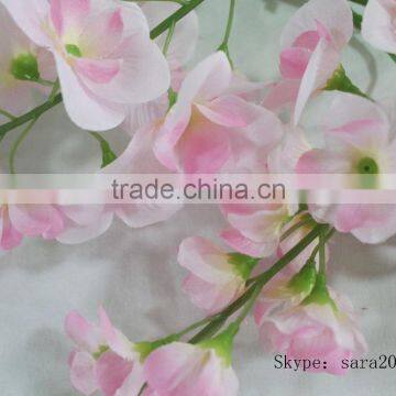 Fabric Wisteria Flowers Branch photo-5