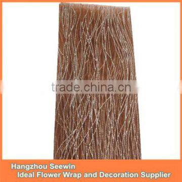 Brown Organza Table Cloth Fabric