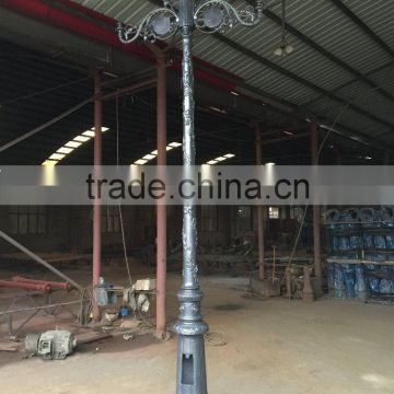 Alibaba Trade assurance cast iron lighting column decorative lighting pole