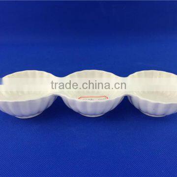 2016 White Porcelain Dish Plates in Stock