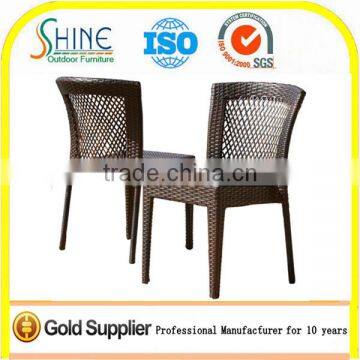 Garden furniture rattan outdoor restaurant chair, banquet chair