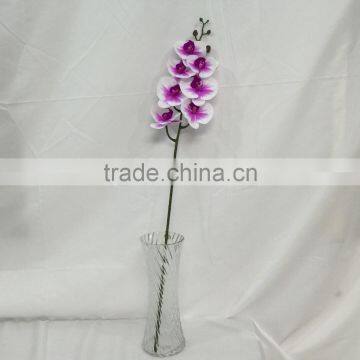 7 Flower Heads Orchid Flower Artificial photo-5