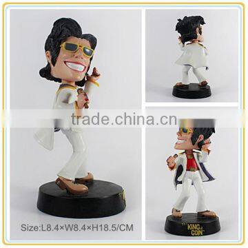 Happy decorative musician figurines