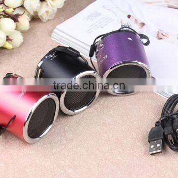 Z12 Portable Cylinder Amplifier Mini Speaker With FM Music Radio Sound HIFI Support USB Micro Line in for SD TF Card MP3 Player photo-6