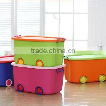Beautiful and Durable PlasticToy Bin With Wheels photo-2