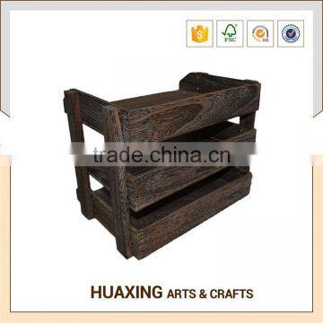 Customized Designed Book Rack Wooden Shelf photo-3