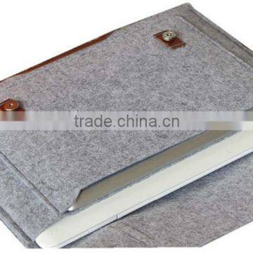 China Suppliers New Arrival Mens Felt Laptop Bag Felt Laptop Handbag photo-3