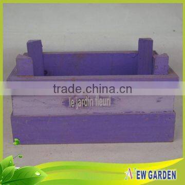 Homes and Gardens Natural Wooden Artificial Flower Basket Decoration photo-5