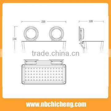 Bathroom Shelf Creative Design Strong Sucker Bathroom Shelves Wall Mounted Type Storage Rack Kitchen Commodity Shelf With Strong photo-3