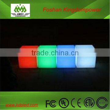 Rechargeable colorful LED bar cube