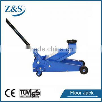 2ton hydraulic floor jack with blue body