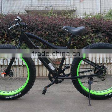 26inch 48V 350W brushless no foldable electric bike electric fat tire bike