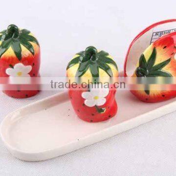 New Design Hot Selling Cruet Set With Napkin Holder Ceramic Set photo-4