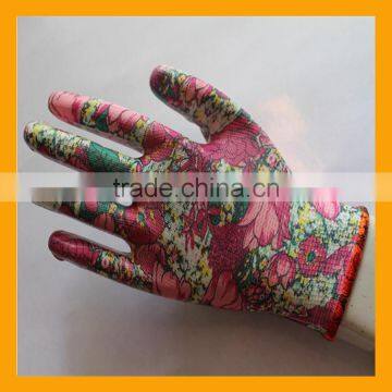 13G Knitted Polyester Liner Coated Nitrile Multi Purpose Cheap Working Gloves photo-3