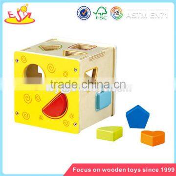 Wholesale Funny Wooden Blocks Puzzle Cube Interesting Wooden Blocks Puzzle Cube Toy W12D001 photo-2