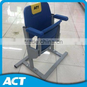 HDPE permanent stadium seat, fold up seat for football stadium