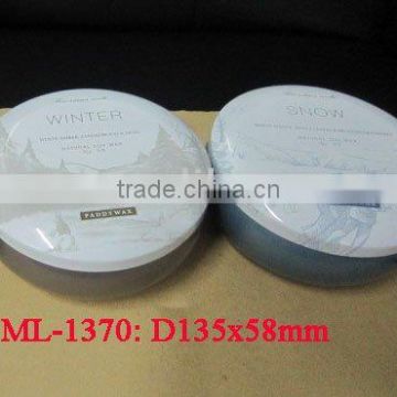 Seamless Round Candle Tin