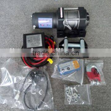 Car Parts Mini Winch Accessories off Road 12v Car Winch 8000 Lbs 4x4 Electric Winch for Car photo-3