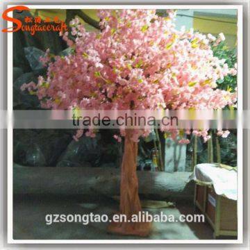 High Quality Decoration Artificial Pink Cherry Blossom Tree Artificial Indoor Cherry Tree photo-3