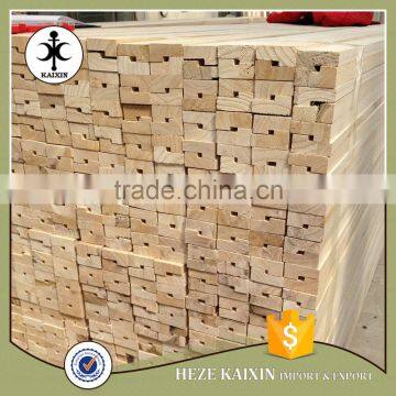 Customized Nice Wood Grain Paulownia Triangle Wood Battens photo-4