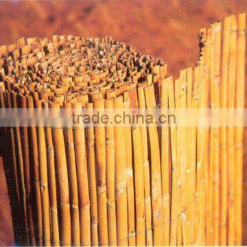 natural bamboo reed slat fence