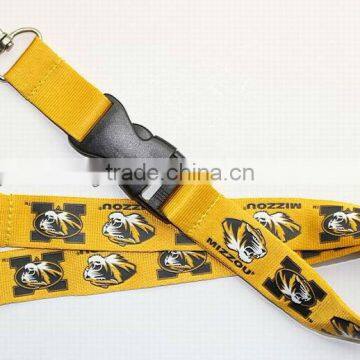 Promotional customized nylon strap with plastic buckle