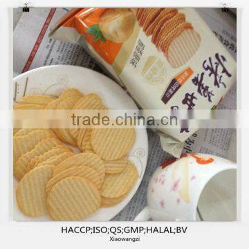 Baking type Corrugated Potato Chips Biscuit