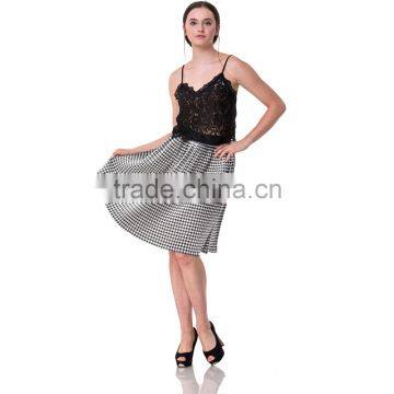 Guangzhou Domin Factory Directly Wholesale 2017 Latest Lady Fashion Skirt photo-5