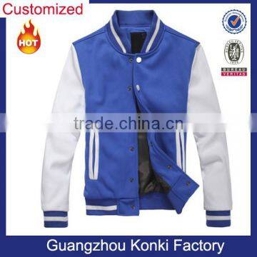 Best seller top quality fashion blue cheap American baseball jackets