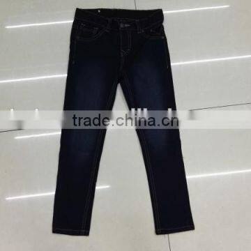 Yiwu Stocks Lots Girl's Fashion High Quality Tight Jeans photo-2