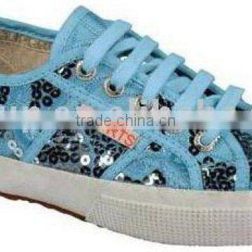 FASHION LADY'S SUPERGA STYLE CANVAS SHOES