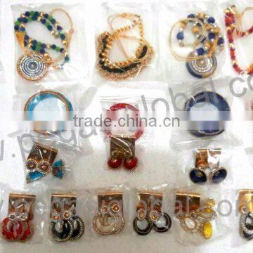 Indian Jewelry Ethnic Pearl Kundan Earrings photo-6