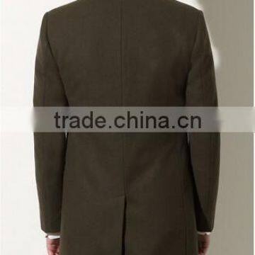 2014 Winter Season Latest Style Formal Occasion Slim Fit Mens Cashmere Men Coat photo-4