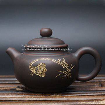 Small Teapot Antique Pot Nixing Pottery Pure Handmade 100ml Teapot Fang Gu Pot