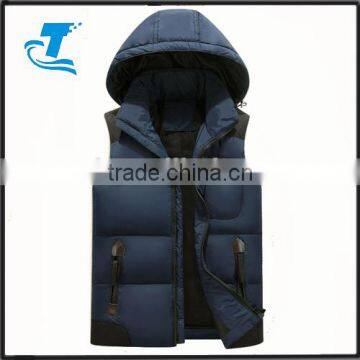 Winter New Design Men Nylon Down Vest