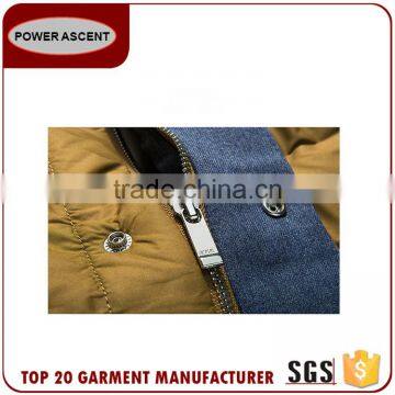 Factory Supplier Directly Soft Touch Stand Collar Leisure& Business Winter Men Padding Jacket photo-6