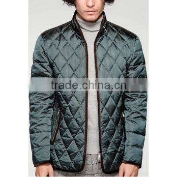 2015 Factory Price Men's Black Sheepskin Leather Jacket Down Jacket Winter Season photo-6