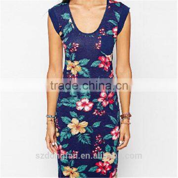 Long Cotton Maxi Skirt Sleeveless Muslim Evening Dress With Red And White Flower Girl Dress Garment Custom photo-5