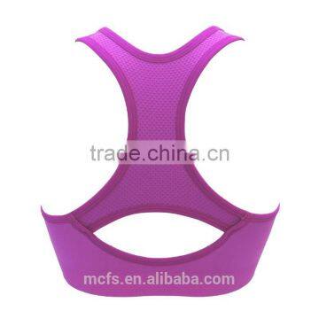 New Purple Wireless Bra Top Soft Plain Sexy Bra Underwear Seamless Fitness Yoga Bra photo-3