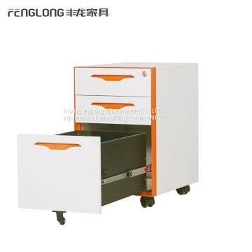 Office Furniture Steel Fixed Pedestal 3 Drawer Filing Cabinet photo-5