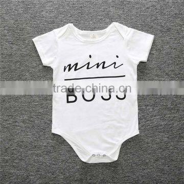S17536A 2017 Newborn Infant Boys Jumpsuit With Short Sleeve photo-4