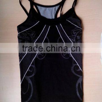 Seamless Yarn Dyed Sports Tank Top photo-4