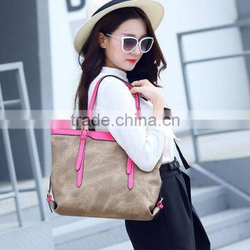 Beautiful Korean Ladies PU Hand Bags Fashion OL Casual Women Tote Shoulder Bag photo-4