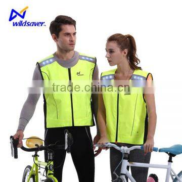 LED Mesh Cool Night Sports Walking Cycling Reflective Safety hi Vis Vest photo-6